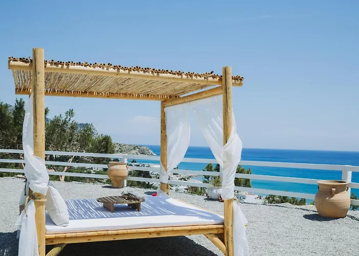 Endless Horizon At Stegna Archangelos (Rhodes)